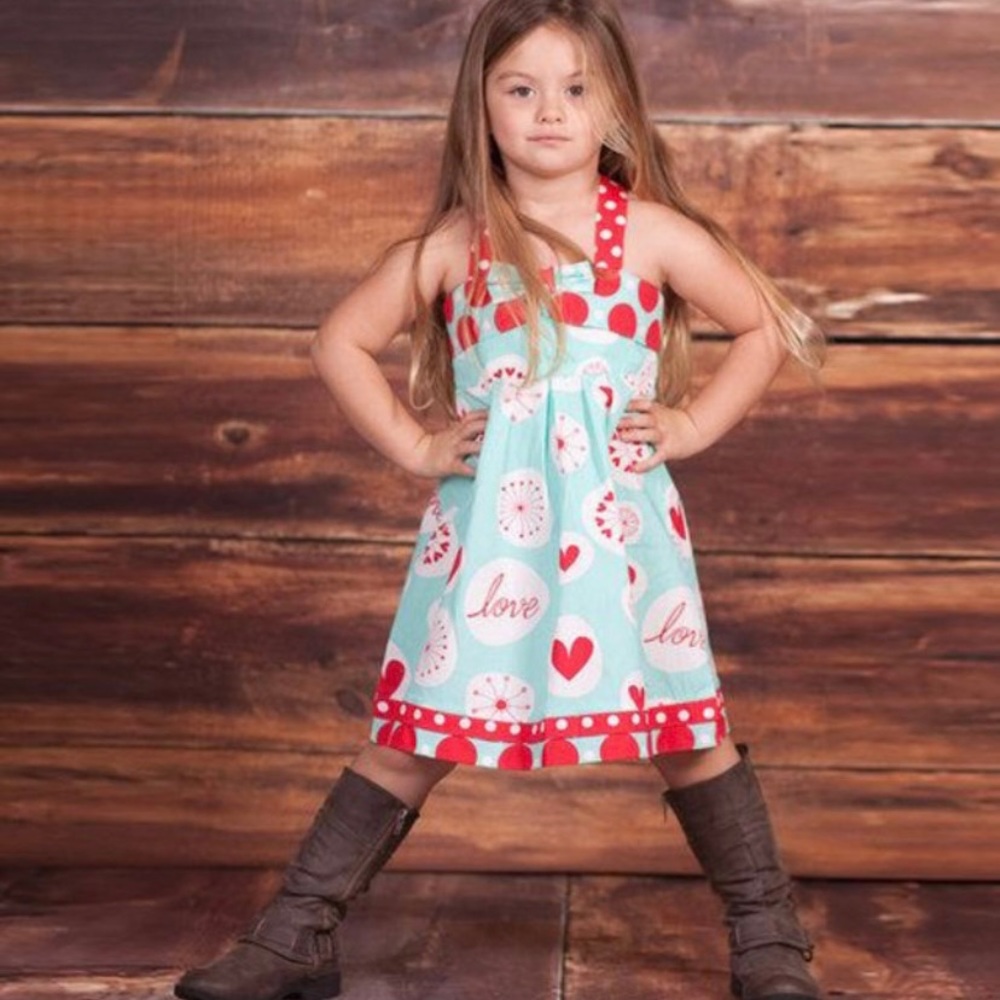 Jelly the pug Valentine’s heart dress